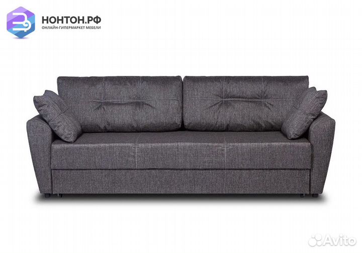Диван еврокнижка Мюнхен темно-серый