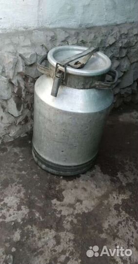 Фляга алюминиевая бу 40л