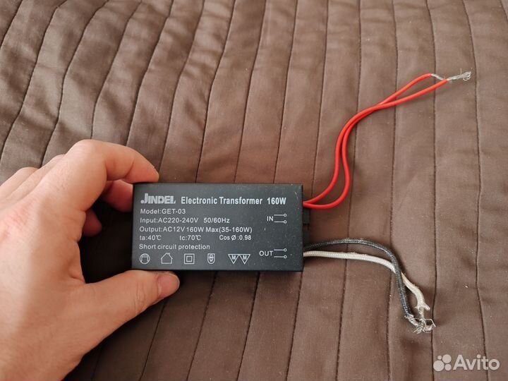Трансформатор AC/AC из 220 в 12