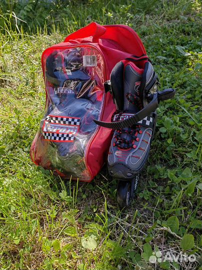 Детские ролики и защита 30 33