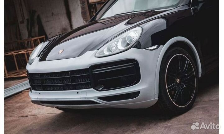 Бампер Porsche Cayenne 958.1 в стиле Cayenne 959 E