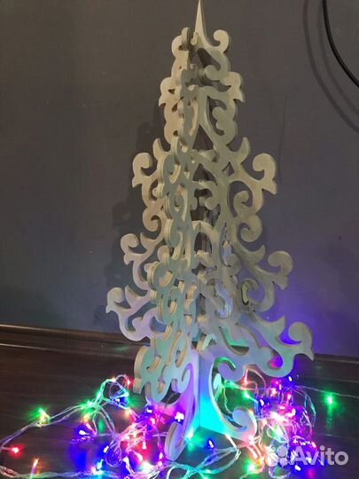 Новогодняя елочка, разборная из дерева