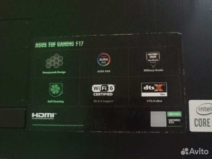 Asus tuf gaming F17 (FX706LI FX706LI)