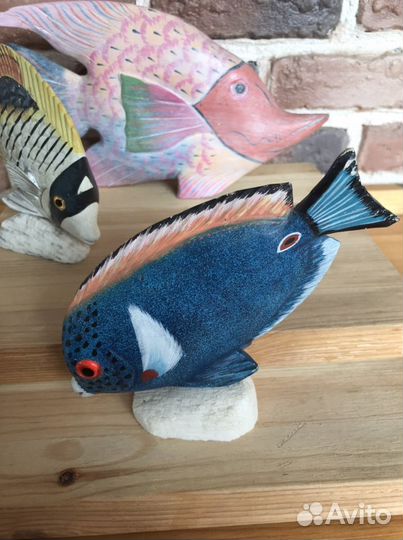 Коллекция рыб из дерева Германия