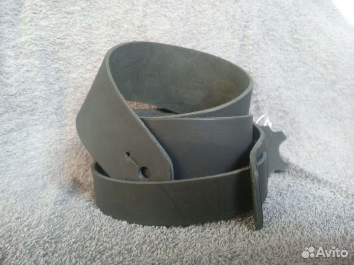 Кожаный гитарный ремень