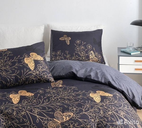 Постельное бельё Бабочка поплин 2.0