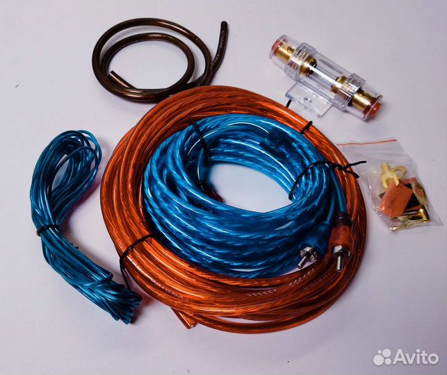 Комплект проводов для усилителя; провода сабвуфера
