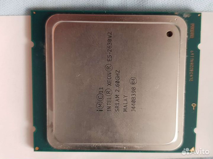 Процессор xeon e5-2630 v2 lga 2011