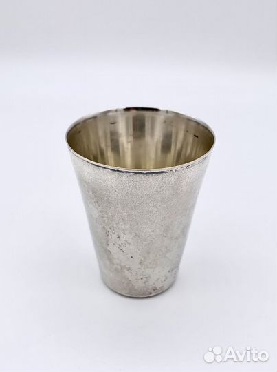 Стопка Платиноприбор серебро 875 проба с головой