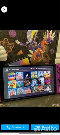 Nintendo switch oled прошитая чип