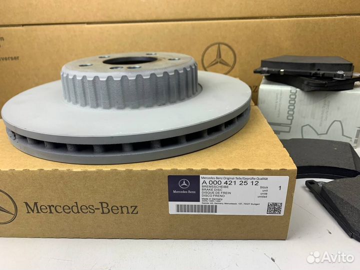 Тормозной диск передний Mercedes A0004212212