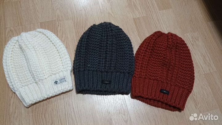 Женские шапки и шарфы новые