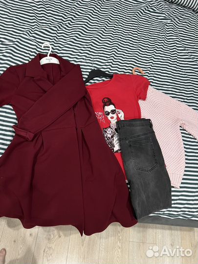 Вещи пакетом на девушку 44 46