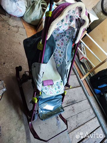 Коляска санки