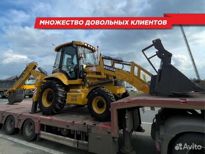 Экскаватор-погрузчик Builder BL388, 2024