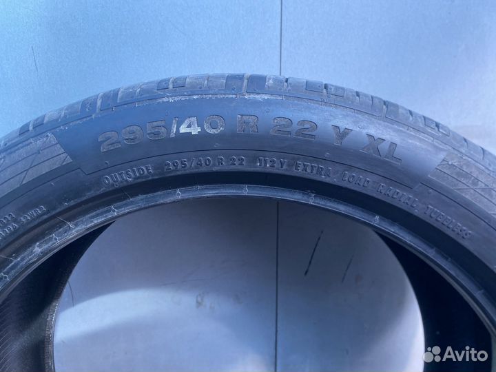 Continental ContiSportContact 5 295/40 R22
