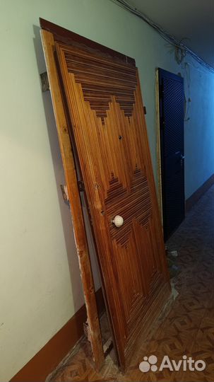 Дверь входная железная бу