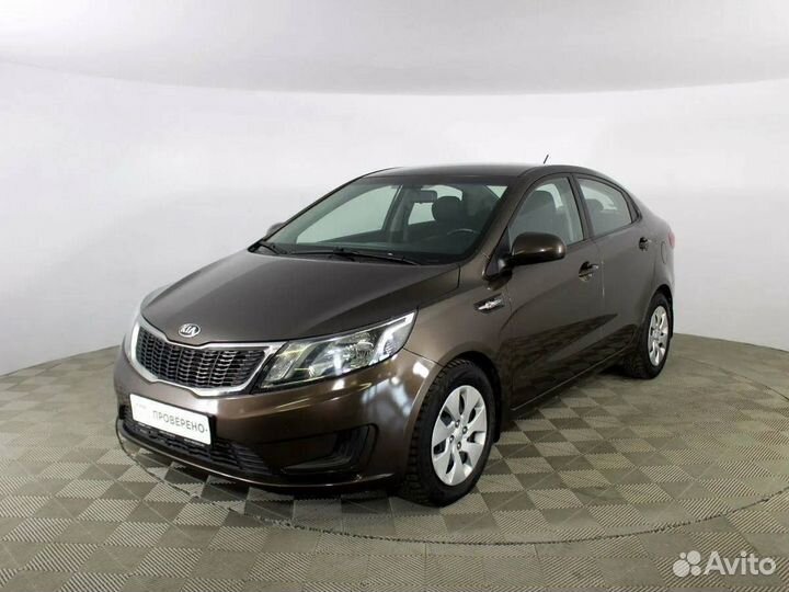 Капот Kia Rio 3 2011-2017 Кофейный