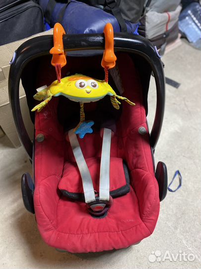 Автолюлька maxi cosi pebble с базой isofix