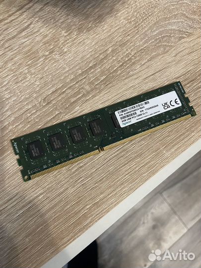 Оперативная память Apacer DL.08G2K.KAM 8 гб