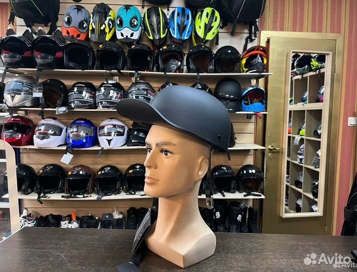 Каска бейсболка для мото кепка