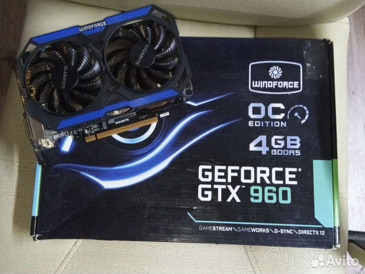 Видеокарта gtx 960 4gb