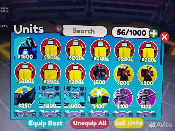 Юниты в toilet tower defense