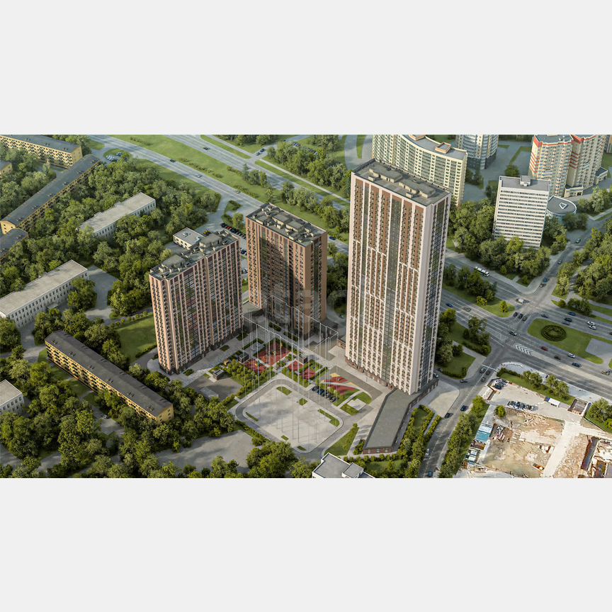 3-к. квартира, 75,7 м², 4/27 эт.