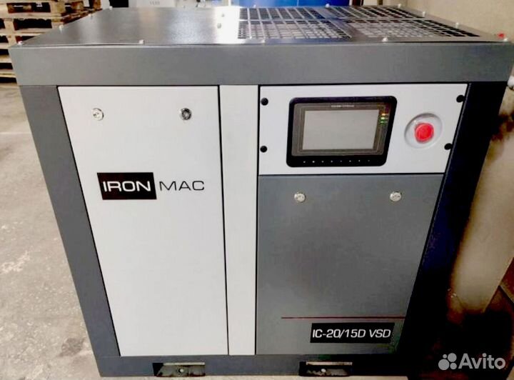 Винтовой компрессор ironmac IC 10/8 digi