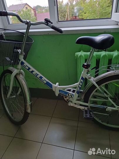Велосипед бу взрослый stels.Состояние нового