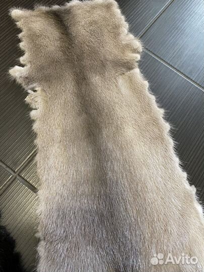 Шкурка норки серая