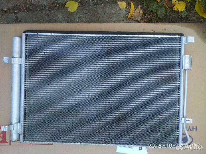 Радиатор кондиционера Hyundai Solaris 2 Kia Rio 5
