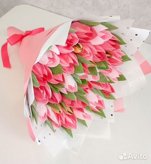 Сладкие букеты из зефира