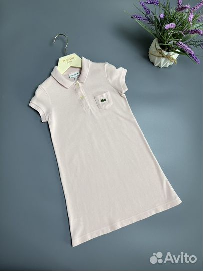 Платье поло Lacoste оригинал 110