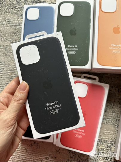 Чехол Apple iPhone 15 Silicone Case оригинал