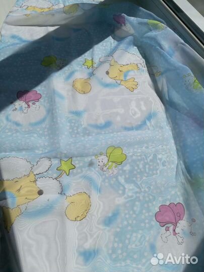 Тюль ткань детская