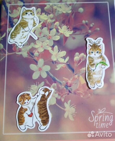 Стикеры (наклейки)котики