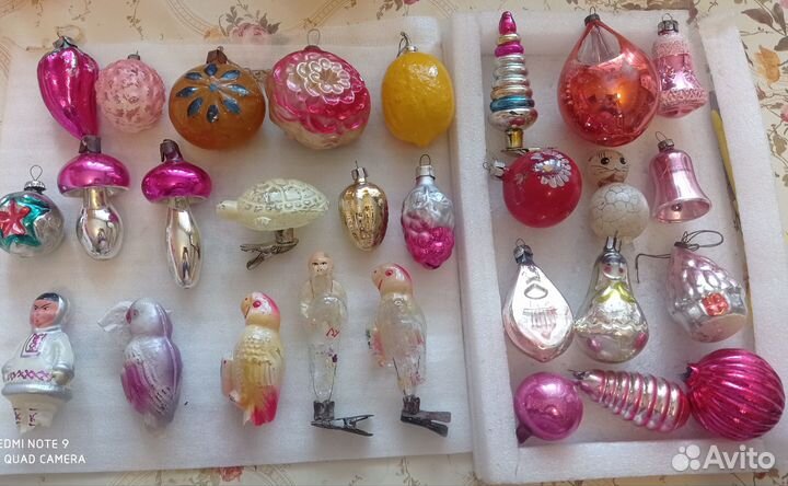Елочные игрушки СССР в реставрацию (7)