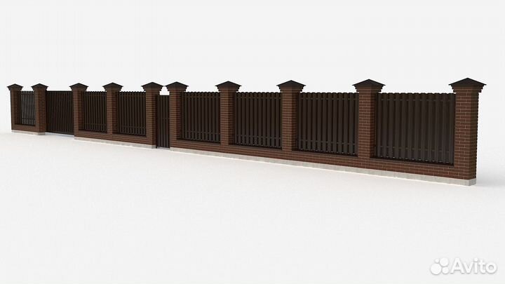 Заборы эстетич. вид