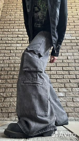 Широченные джинсы type Balenciaga Jaded Diesel