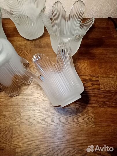 Хрустальные плафоны для люстры СССР