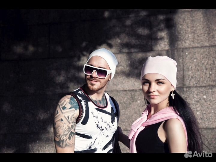 Летняя шапочка-бини нежно-розового цвета №18