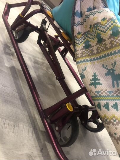 Коляска санки