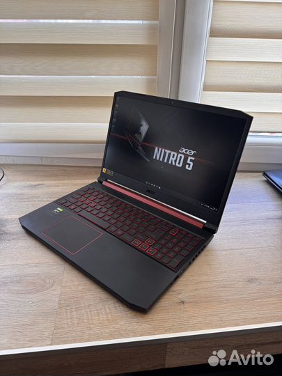 Игровой Acer nitro 5 i5gen9/gtx 1650/8/512ssd