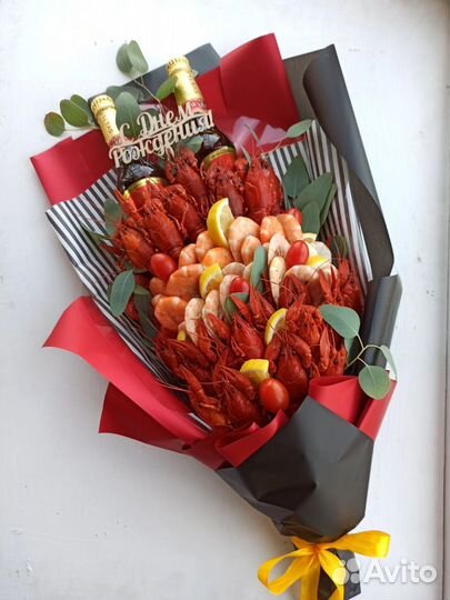 Букет с раками