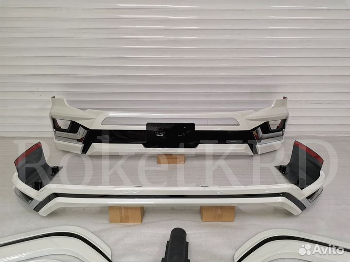 Обвес Toyota land cruiser 300 Modellista Белый