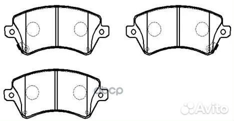 Колодки торм. HP5145 HSB