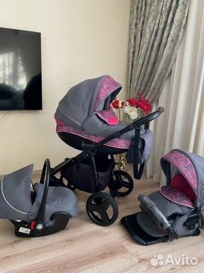 Коляска 3 в 1 Rudis Solo