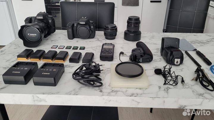 Фотоаппарат Canon 6D и 60D