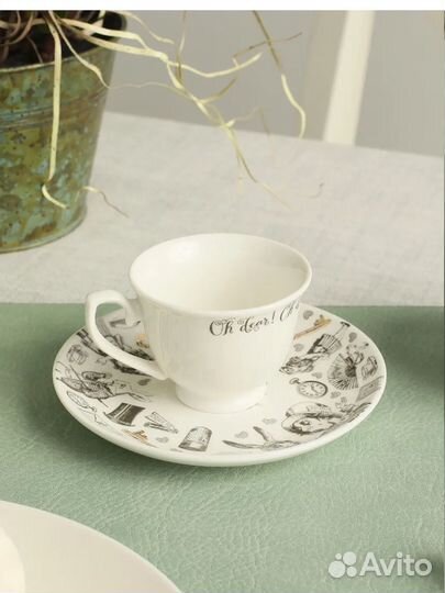 Чашка с блюдцем Kitchen craft